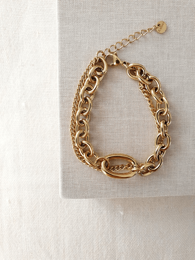 Bracelet Maille Léo